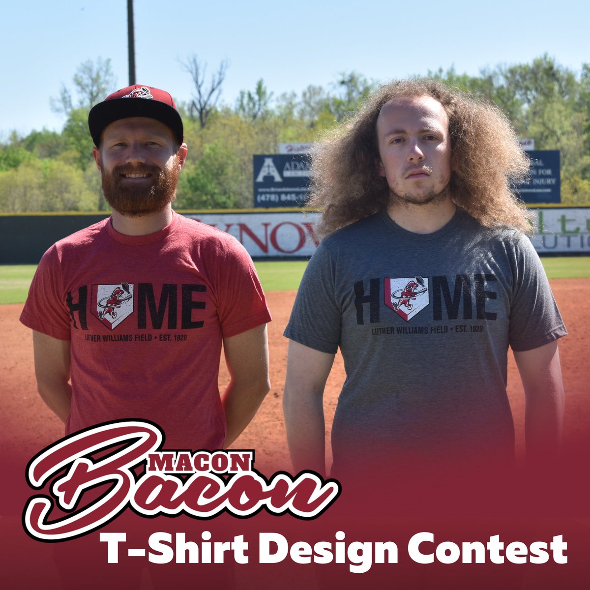 BREAKING: We're bringing back our Design-a-Shirt Contest! Every year, our fan-designed t-shirt is one of our best-selling items. The creativity of Bacon Nation always results in a great design, and we're sure this year will be no exception. Enter now: maconbaconbaseball.com/tshirt-design/
