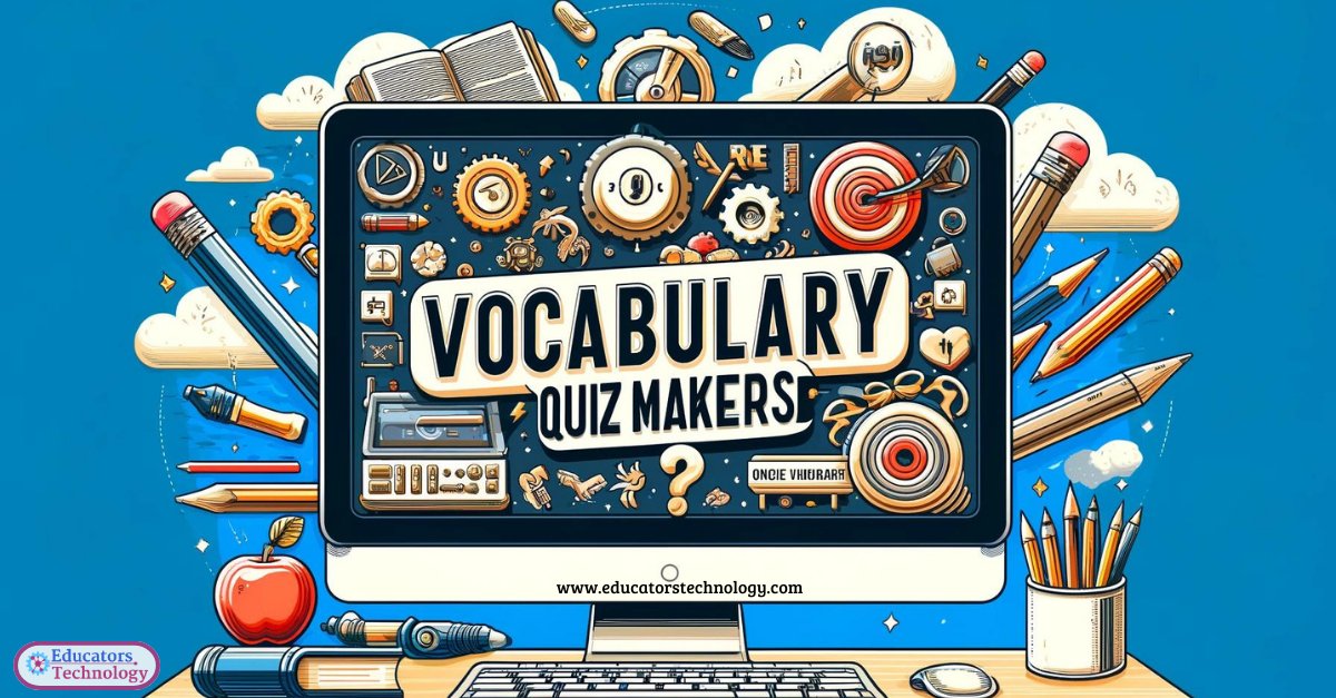 EducatorsTech's tweet image. 📚 Explore our handpicked Vocabulary Quiz Makers to make learning fun, effective, and memorable for your students. Check out our guide and discover the perfect tool to spark excitement in every lesson! ✨
educatorstechnology.com/2024/04/vocabu…
#EdTech #VocabularyFun