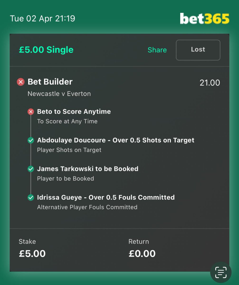 🚨 Super Sub ♻️

If you backed Beto to score anytime, your bet is a winner on Paddy Power thanks to Super Sub and DCL’s late equaliser from the bench. 

🔞 18+ Be GambleAware
