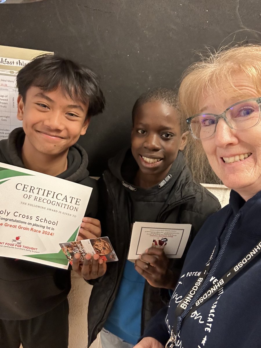 BrantFFT's tweet photo. #greatgrainrace 2024 winners! (Missing - #StudentNutritionProgram team from 2nd Place - Burford DES). TY to all @GEDSB , @BHNCDSB schools & Ste. Marguerite-Bourgeoys for participating in this year's race. #FeedingStudentSuccess #ourprogramsarethebest ! https://t.co/RgqYgwXDn2