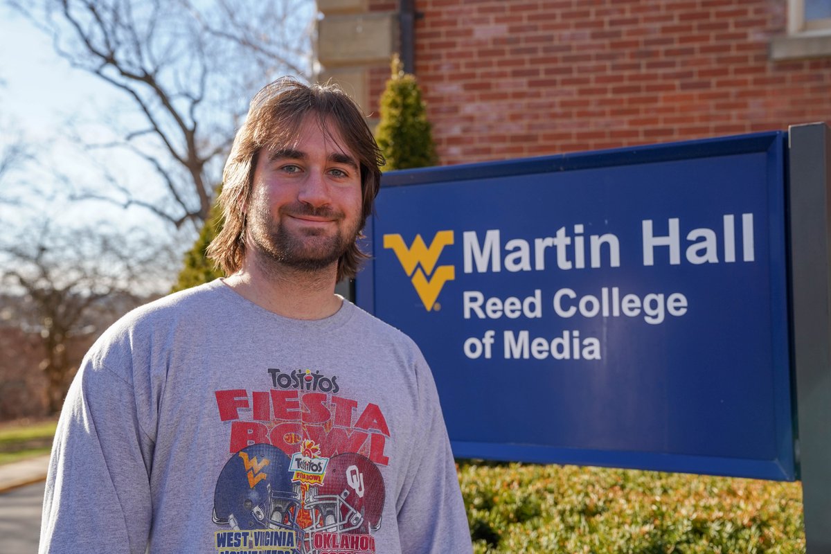 “My parents and most of my extended family attended WVU and I’ve always known since I was a kid that it was the place I wanted to be.' - Sam Goodwin, sophomore in advertising and public relations from Charleston, WV. 💛💙