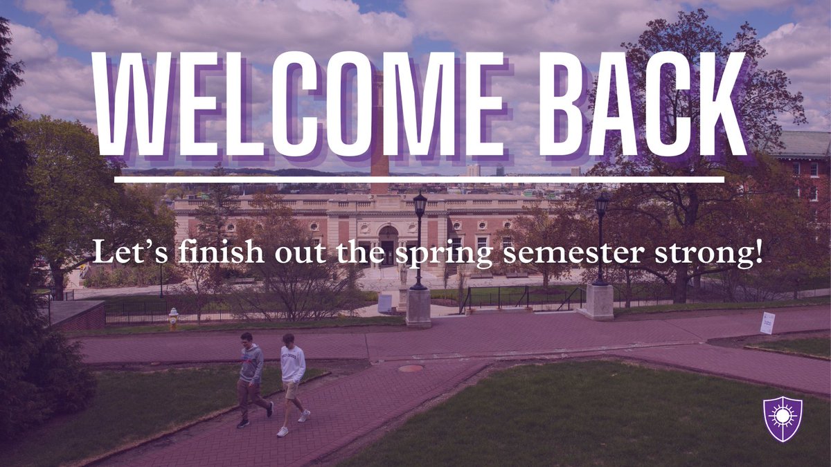 Nice to have you back on the Hill, Crusaders 👏#welcomeback