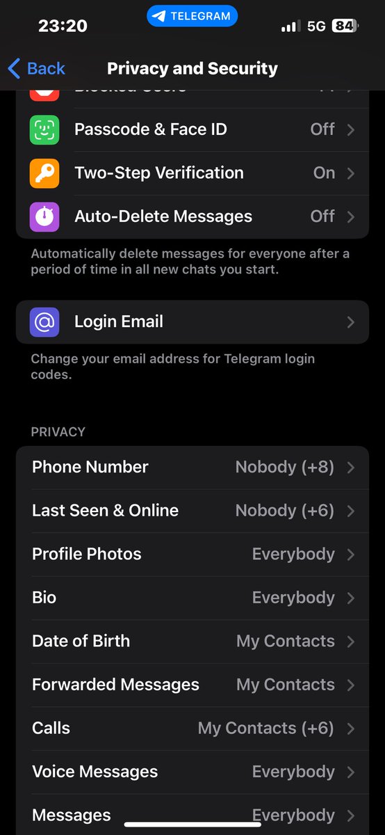 kshitieeee's tweet image. Have you added your Date Of Birth on your Telegram? You can change privacy settings of Date Of Birth by going into Settings icon of the Telegram app &amp;gt; Privacy &amp;amp; Security &amp;gt; Date Of Birth (as shown in the 2nd &amp;amp; 3rd image) 
#telegram #telegramupdate