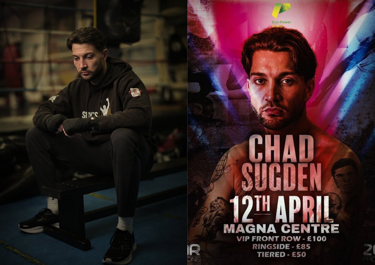 Newark pro boxer Chad Sugden promises to win his next fight in an exciting fashion chadsugden.com/2024/04/02/new…