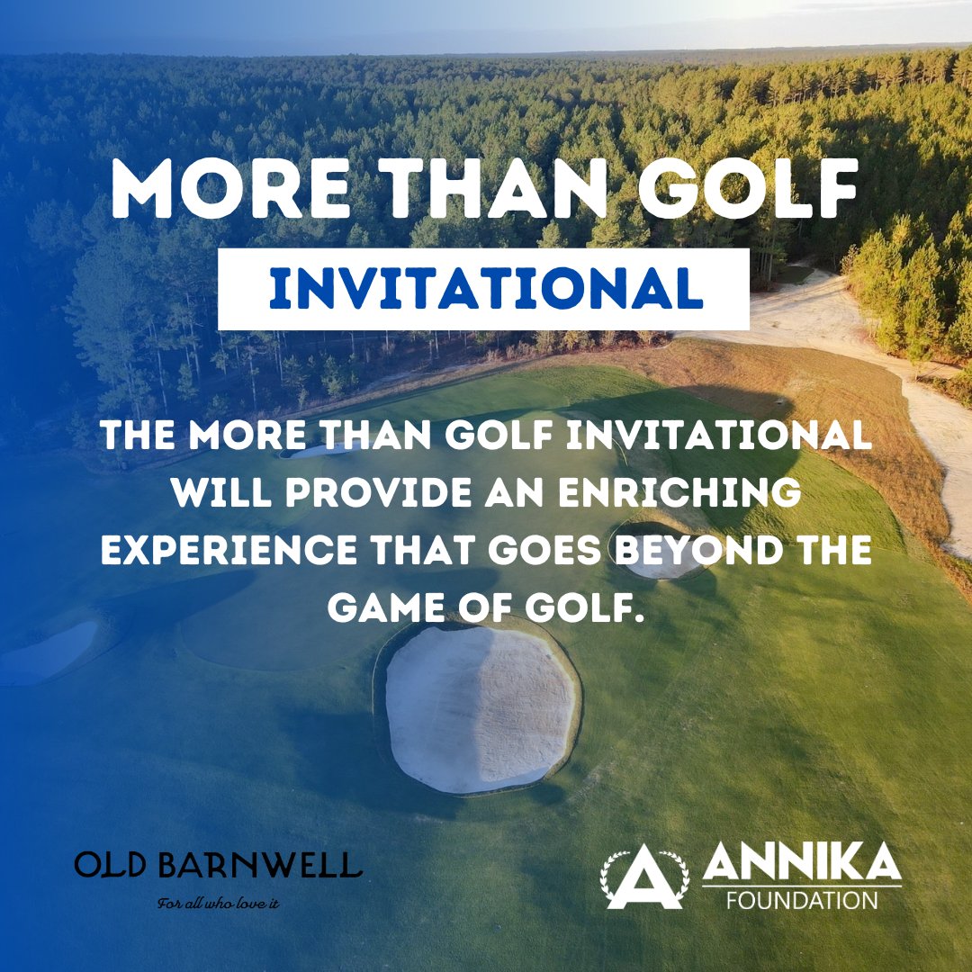 Introducing the #MoreThanGolf Invitational, an all-new women's college golf tournament for mid-major programs. 📆 March 27-30, 2025 ⛳ @old_barnwell 📍 Aiken, SC Learn more >> bit.ly/3TC5guy