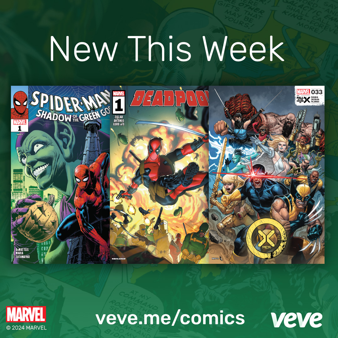 🚨📚 11 x NEW COMICS to buy from 12 AM PT on Wed 3 April! 

Read your comics online or offline with the free #VeVeComics reader app!