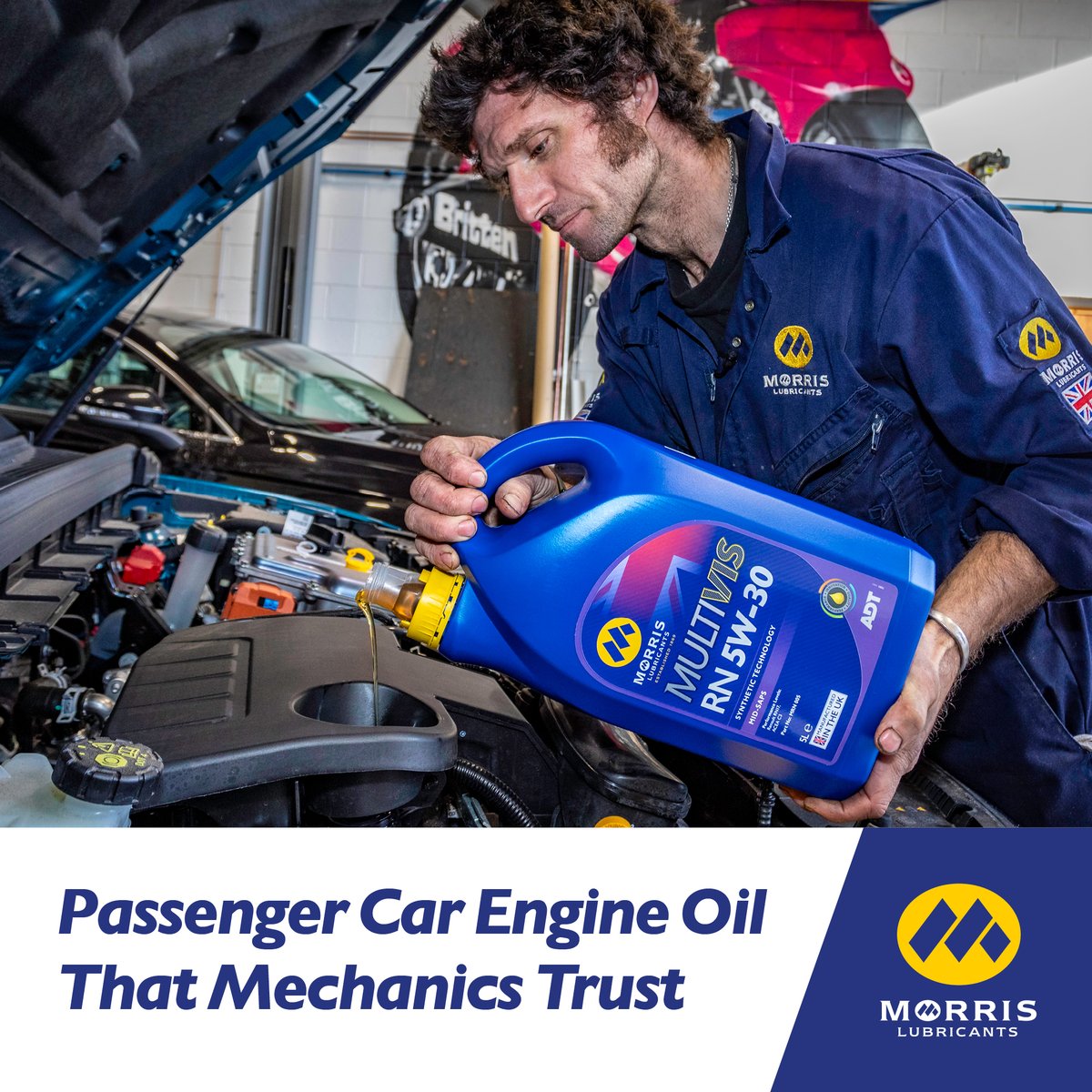 Using the correct @Morrisoil engine oil is critical for cars. It helps to ensure operational efficiency, provides protection for aftertreatment devices & reduces emissions. @guymartinracing knows only quality oils will do for his vehicles. See more here: ow.ly/ho6n50R6AYE