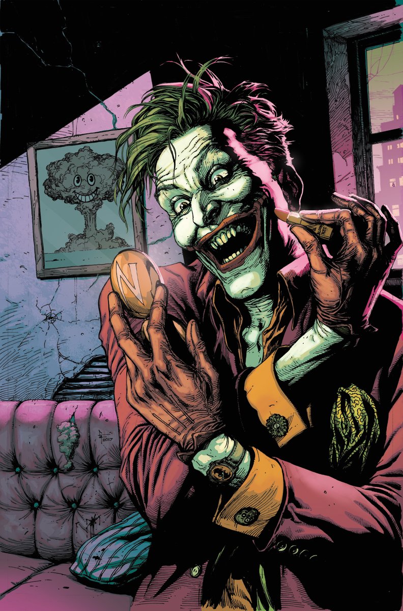 Winding down for the evening with some colouring for fun with this Gary Frank Joker from the #ColoristJam

Flats by @srobins_colours