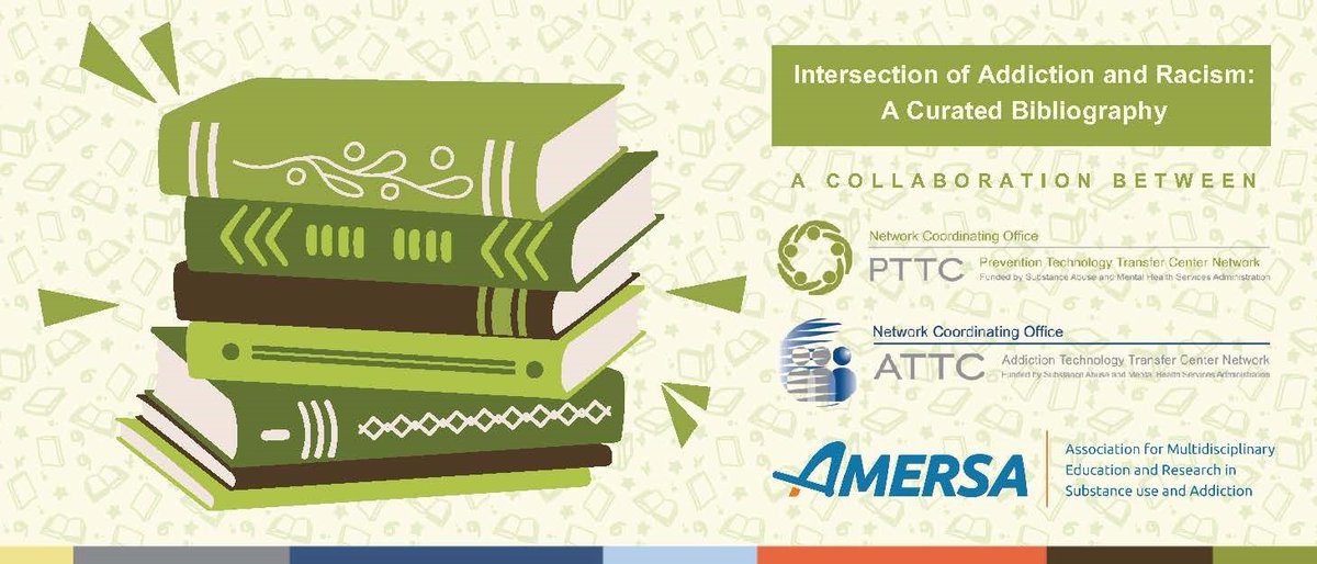 We spent 2 years working w/@AMERSA_tweets & @ATTCNetwork on this FREE collection of resources covering racism, anti-racism and advancing health equity for BIPOC & other marginalized communities affected by unhealthy substance use. Access them here: pttcnetwork.org/intersection-o…