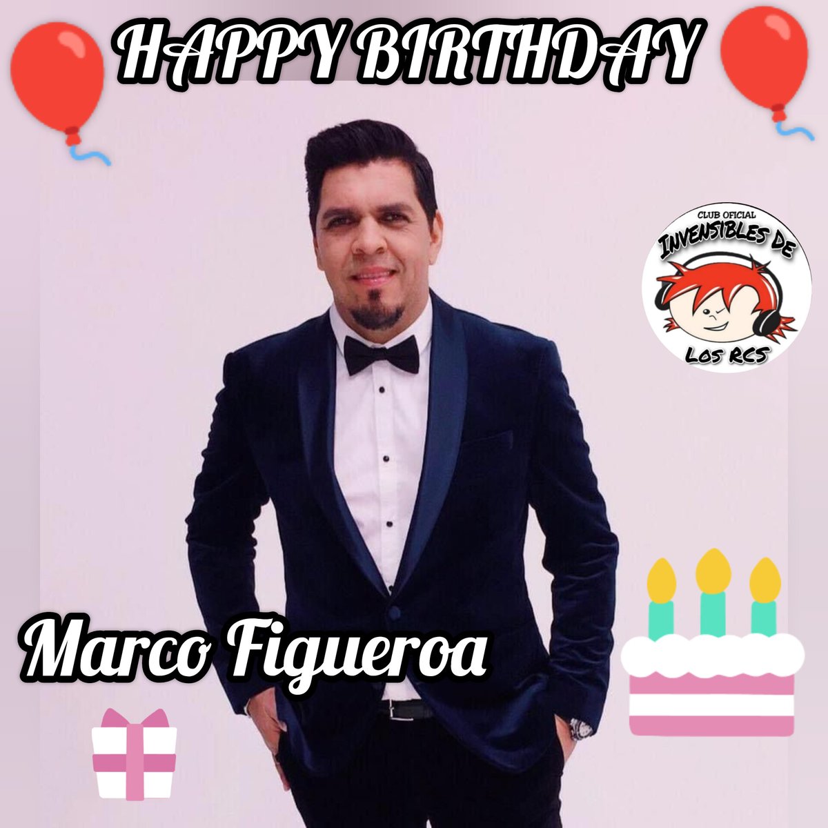 Hoy el club <a href="/los_rcs/">InvensiblesDeLosRCS</a> estamos celebrando el cumpleaños de nuestro hermoso MARCO FIGUEROA 🎂🎉 🤩te deseamos lo mejor, que cumplas muchos años mas, Dios te bendiga🙏❤️ te queremos!

<a href="/BANDARECODITOSS/">BANDA LOS RECODITOS</a>
<a href="/fuentes_meely/">Meely Fuentes</a>
<a href="/ItzelFran18/">Itzel Franco</a>