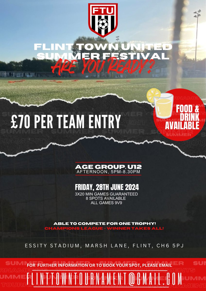 Flint Town United FC ⚫️⚪️ tweet media