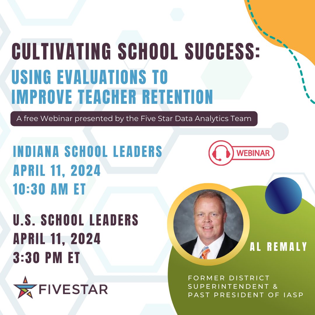 School administrators today face real challenges with teacher retention. Attend our webinar on 4/11 to learn how our Staff Evaluations can help prioritize retention, support educators, and aid in recruitment. Indiana hubs.li/Q02rlD3b0 Other States hubs.li/Q02rlnYm0