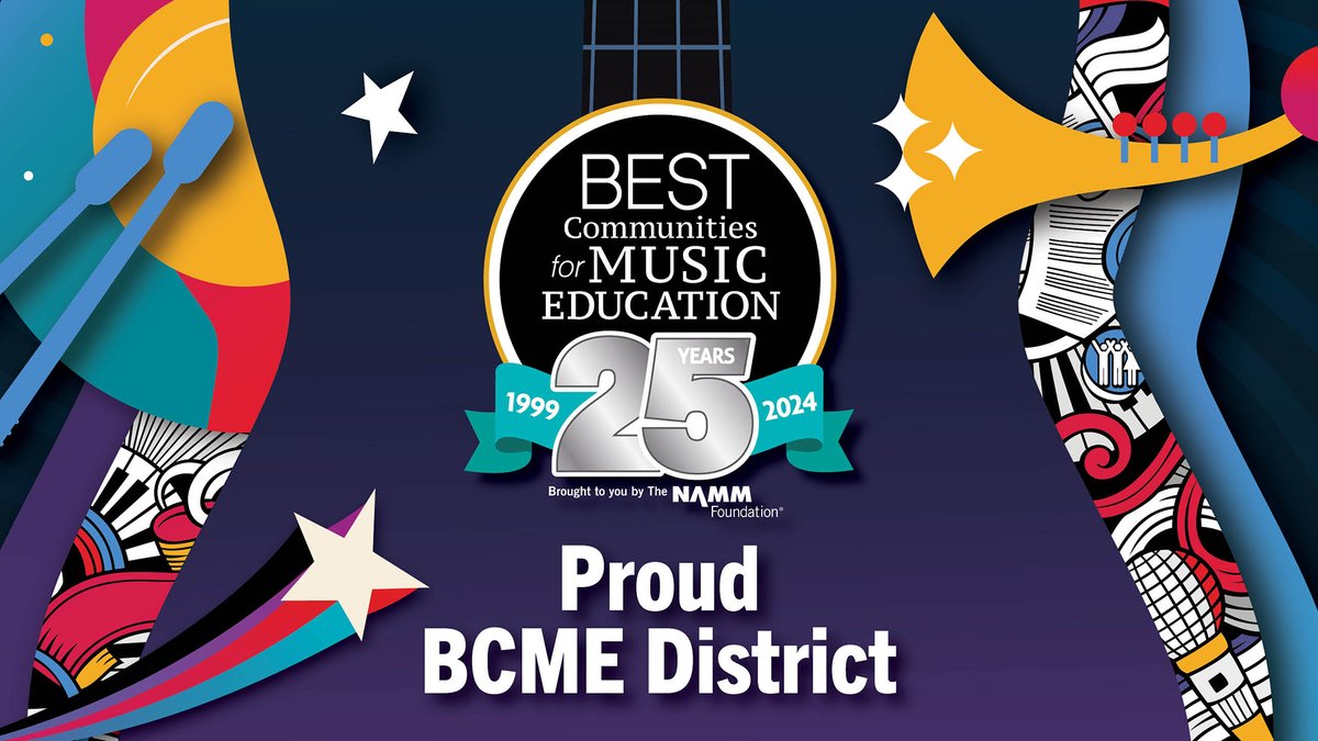 We did it again! The St. Joseph School District has been recognized as a #BestCommunitiesforMusicEducation! Let’s celebrate the district’s dedication to music education for all students.