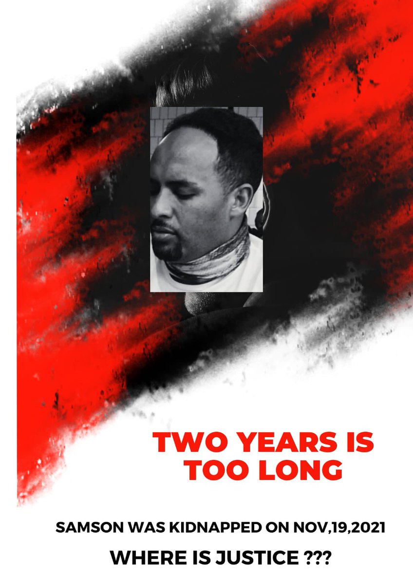 KidusAbeba's tweet photo. #Justice4SamsonKE
#KenyaIsNotSafe
#BringSamsonHome
@AbiyAhmedAli
@WilliamsRuto @StateHouseKenya @mfaethiopia @hrw @StateDept where is Samson Teklemichael โ๏ธ
๐๐ฝ https://t.co/AKcIK25zSa