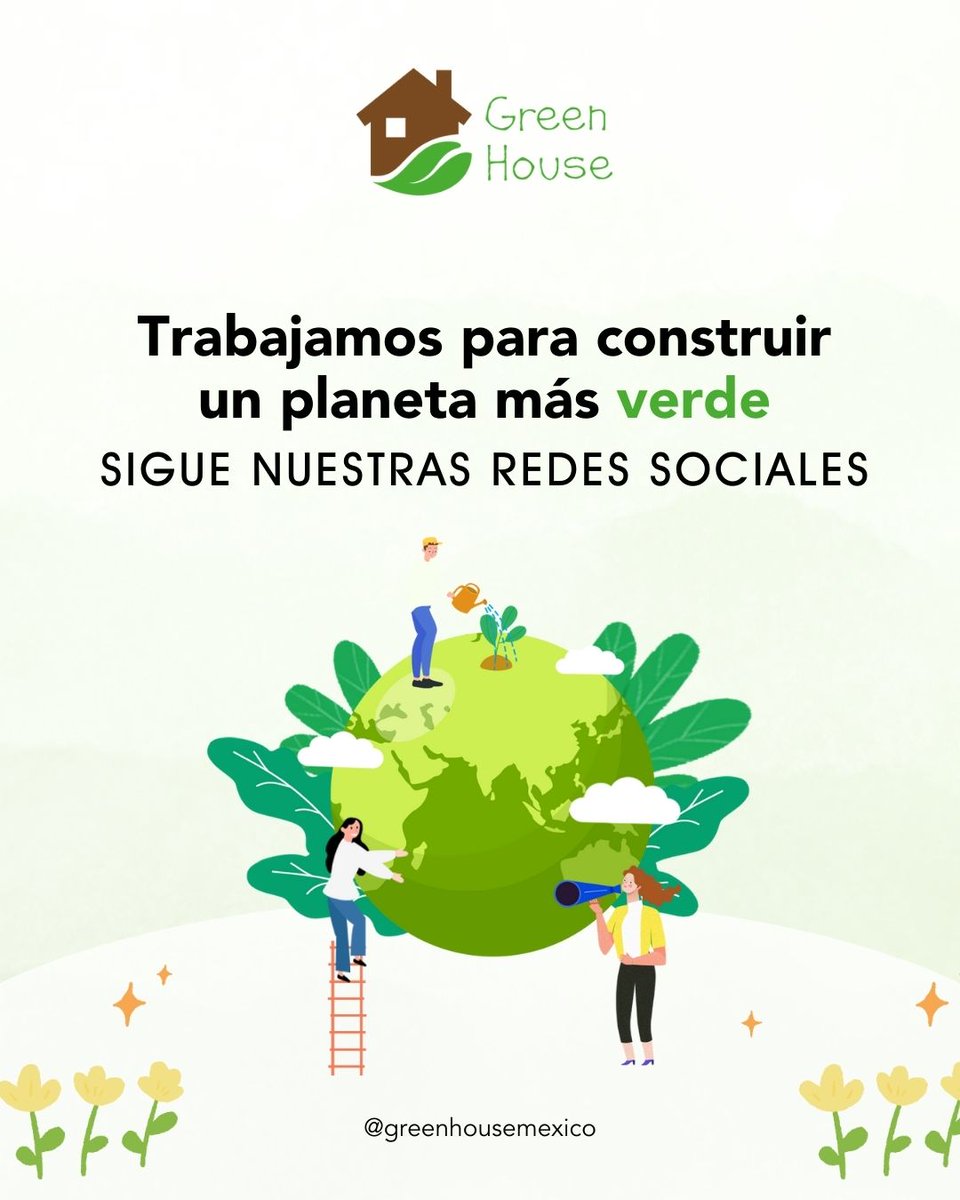 _GreenHouseMx's tweet photo. ¡Es hora de actuar! Al cuidar el planeta, también cuidamos nuestro futuro. Únete a nosotros y hagamos del mundo un lugar mejor, un pequeño paso a la vez ♻️🌱

#GreenHouse #AmorAlPlaneta #CuidemosDelMedioAmbiente #ImpactoAmbiental #HábitosSostenibles #FuturoSostenible https://t.co/e3ARKKqpT7