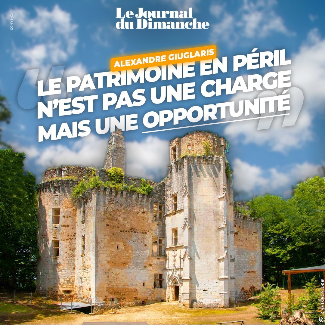 HistoireParis17's tweet photo. Tribune à lire d'@AGiuglaris, directeur général @fond_patrimoine : "Le patrimoine en péril n’est pas une charge mais une opportunité".
Fédérateur, "le patrimoine est un formidable levier de développement économique des territoires", ne l'oublions pas !
https://t.co/RqHTeNpuCB https://t.co/Iedgwm2pxB