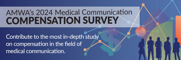 AmMedWriters's tweet photo. Calling all medical writers and editors! Participate in the 2024 Medical Communication Compensation Survey by April 15! Email salarysurvey@amwa.org to request your survey link. Learn more: https://t.co/5IXfuRQ42y #medicalwriter #medicalwriting #medcomms #medicalediting https://t.co/60nq2UoFJ6