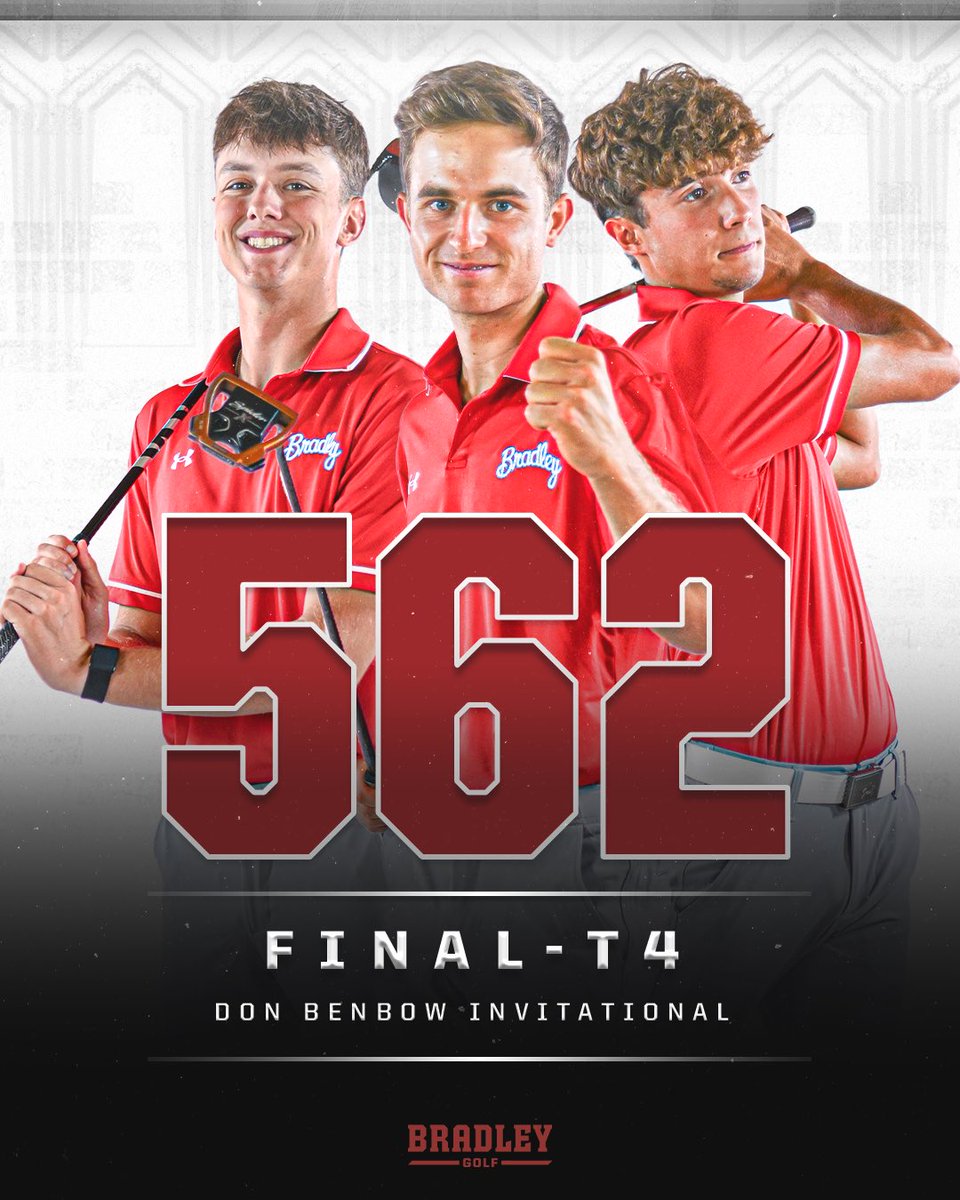 Bradley Men's Golf tweet media
