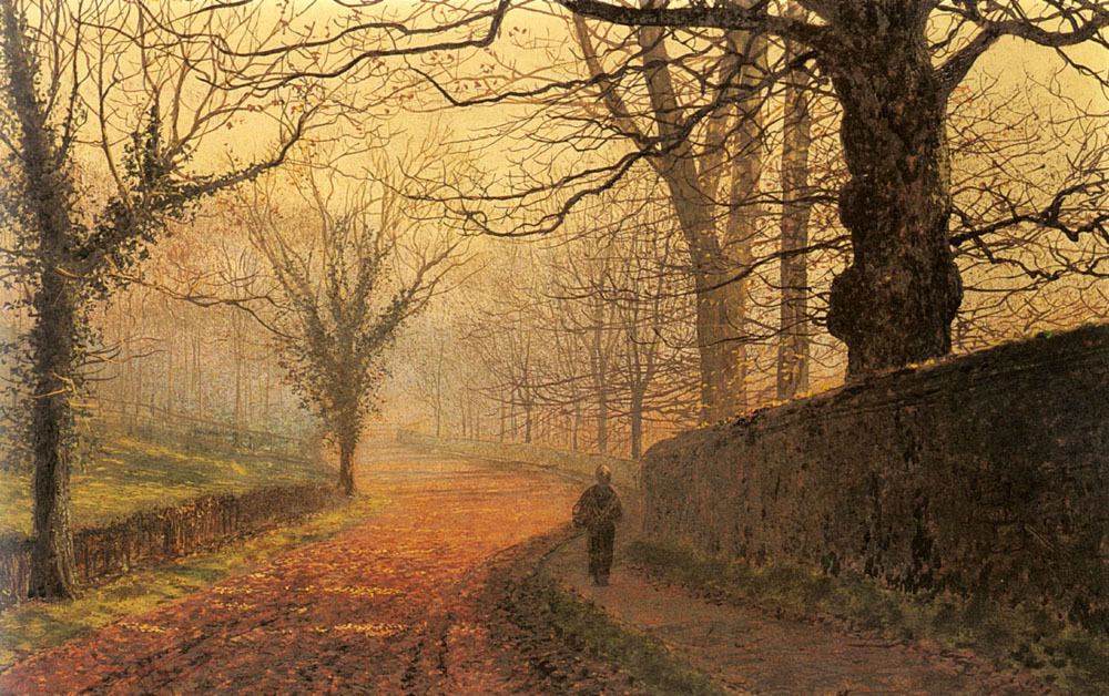 November Afternoon, Stapleton Park wikiart.org/en/john-atkins…