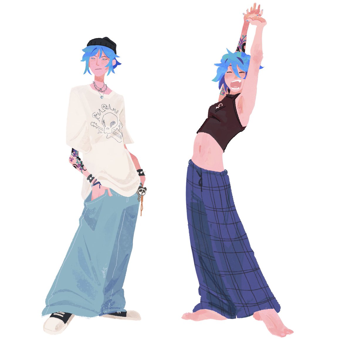 Chloe price vs baggy pants