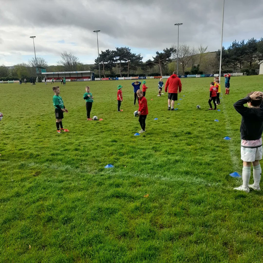 Great #WRUFitFedFun camp today held in @aberystwythrfc Diolch I @CeredigionActif a @WRU_Scarlets am cefnogi gyda staff. Pawb wedi mwynhau datblygu sgiliau wahanol 🙂