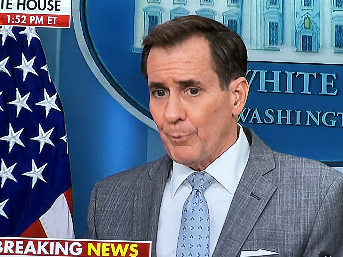 ThePaulBrian's tweet image. Seems like Admiral Kirby needs a better tailor. Who fit that thing?! He should see the guy @NYCMayor Adams uses. Then again, that might be the guy Jerry Nadler uses and that’s a real disaster. @BlazeTV