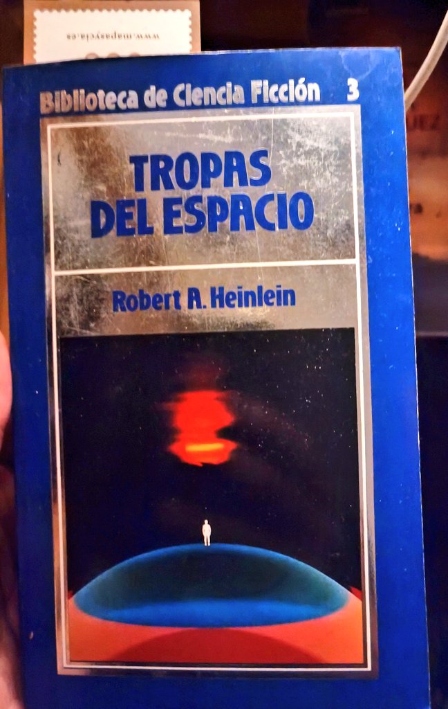 Vamos con Heinlein, que aún no había leído nada de él. #StarshipTroopers