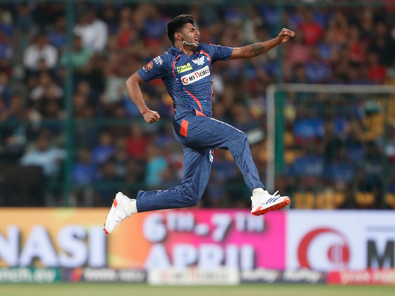 NDTVWorld's tweet photo. Mayank Yadav breaks own record, produces fastest ball of IPL 2024 again

#MayankYadav #IPL2024 #RCBvsLSG 

https://t.co/GIdHBkGyiZ https://t.co/3REg52xxfi
