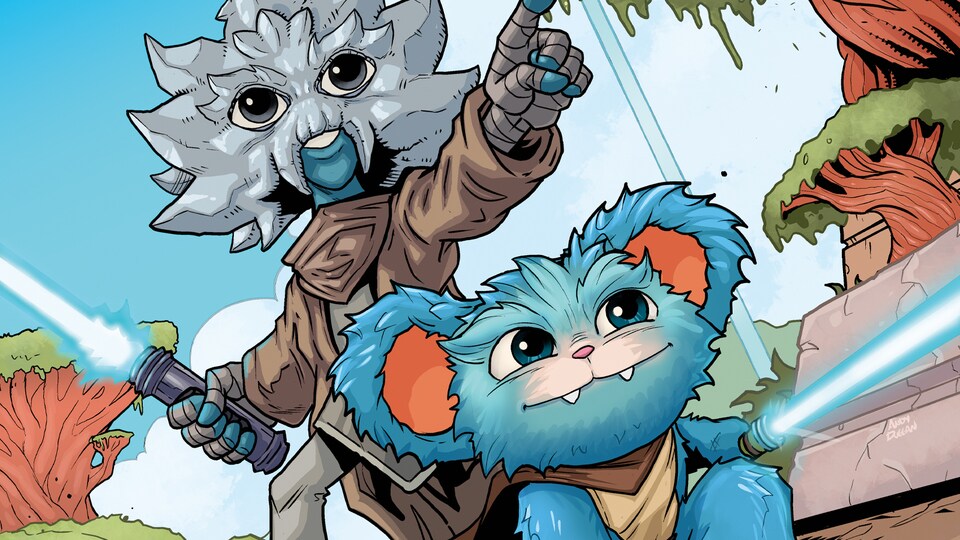 Star Wars: Young Jedi Adventures is making the jump to comics for Free Comic Book Day on May the 4th. Get a first look at the all-ages tale in our exclusive preview! strw.rs/6007ZFmNz