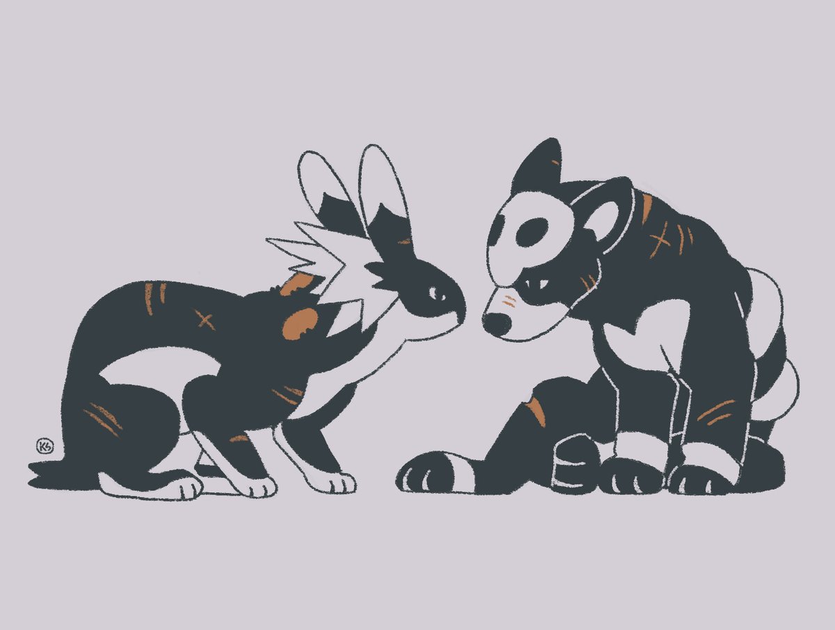 mischievous_cur's tweet photo. Volwolt &amp; houndour from the archives https://t.co/TXreVP4wRM