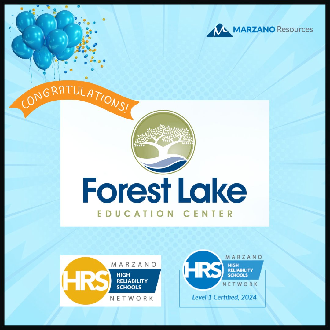 Congratulations to Forest Lake Education Center in Longwood, FL, for achieving Level 1 Certification as a High Reliability School! 🎉 Their commitment to a safe, supportive, and collaborative culture sets a standard for excellence. Learn More: bit.ly/4cJm8YY #HRSLevel1