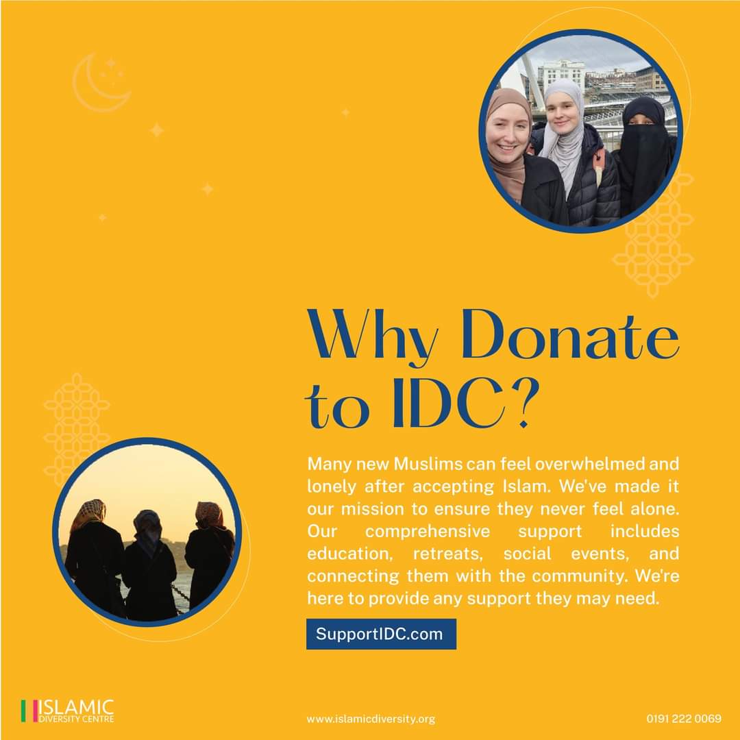 Stream_Islam's tweet image. 🌟 Looking for a meaningful way to spend your Zakat? 
Look no further! Your zakat to IDC can provide vital resources, guidance, and support to those embracing Islam, helping them navigate their journey with confidence and community.💙 ✨

supportIDC.com

#SupportIDC