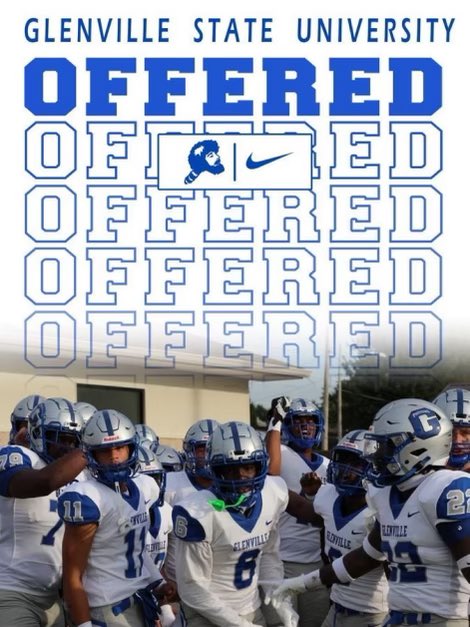 Blessed to receive an offer to play at Glenville state @FBCoach_Rahn @CoachTCip @Anthony_kellar7