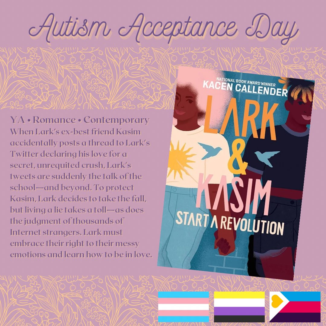 HiddenBookcase's tweet photo. Happy #AutismAcceptanceDay 🌈♾️ Here’s some book recommendations from us at #TheHiddenBookcase with canon #AutisticRep to celebrate! 

All our love to our autistic bookwyrms today and everyday 💕🐉📚 https://t.co/ZjCY80ofvh