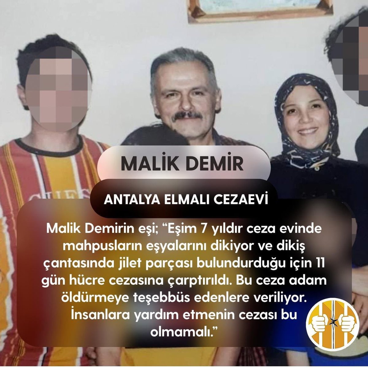 Malik beyin simasına bakan, bulunan o jilet parçasında suç aramaz. @ctekurumsal @adalet_bakanlik ElmalıCezaevi KeyfiliğeSonVer Masquerade #VandaDarbeVar #VanBüyükşehir Tehdit Galatasaray-Hatayspor