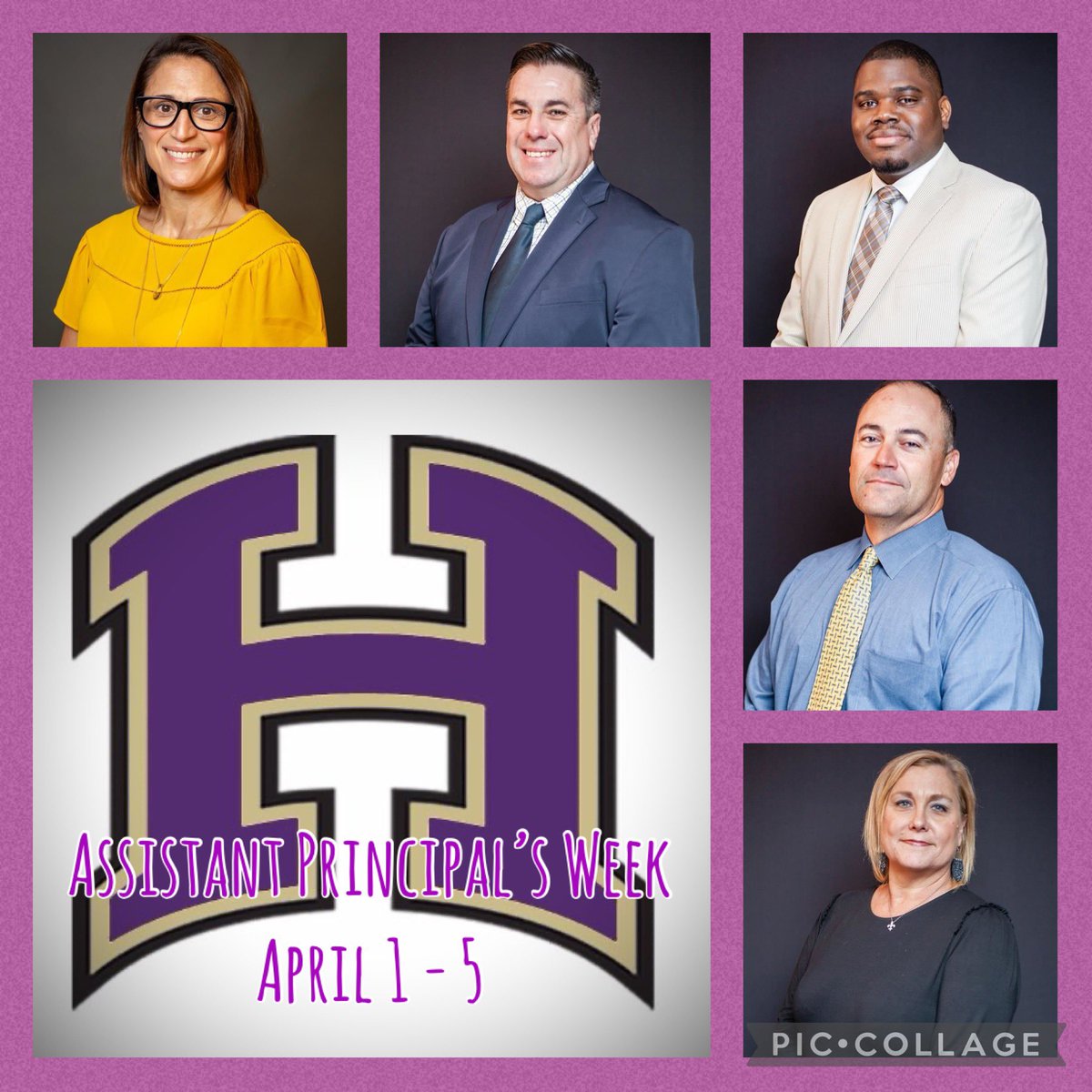 Happy Assistant Principal’s Week to our HHS APs! Please join us in thanking them for their dedication to the Tiger Family!