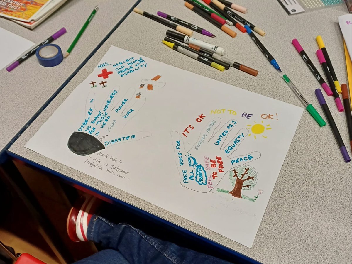 We've been sharing how we use creativity to facilitate workshops as part of <a href="/MedwayHealth/">Medway Community Healthcare</a> Commonal-ities Project, thanks to <a href="/TAReynolds12/">Tracey Reynolds</a> and Dr Warren Hickson. 
It's incredible what people are able to share with each other when there is trust, acceptance and openness🙌