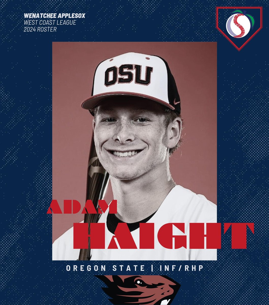 His brother, Andrew, shined for us two seasons ago and now we're excited to have Adam Haight on this summer's team! #SoxAreHot