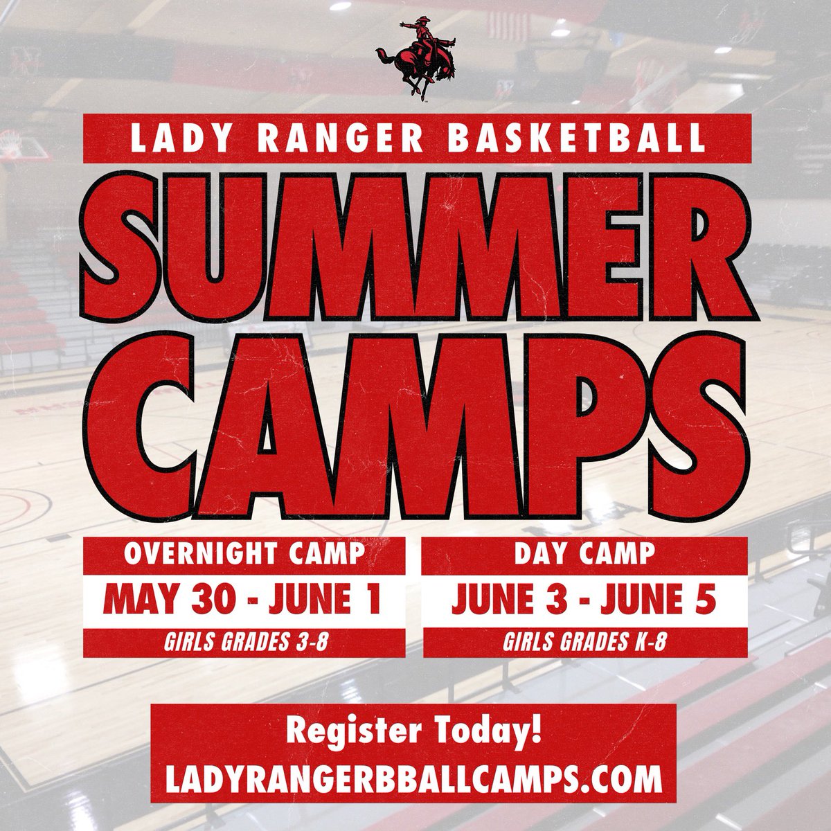 It’s 🄲🄰🄼🄿 time! ☀️🏀

Registration is open and we can’t wait to see you! 🥰