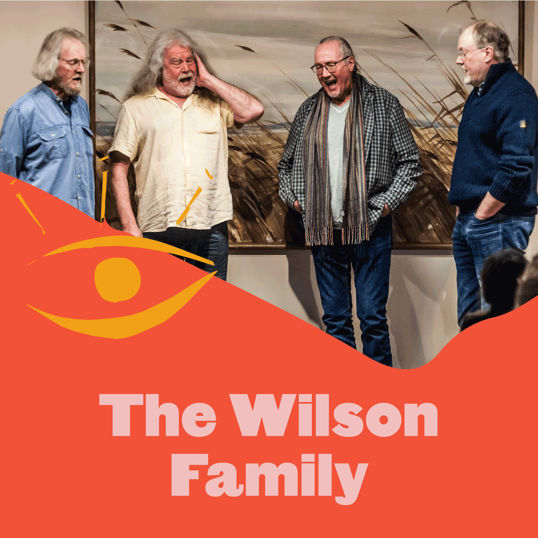 We're delighted to have The Wilson Family back at Saltburn Folk Festival this year! Hailing from Billingham, this musical family has been performing powerhouse a cappella folk songs together since 1974. The festival wouldn't be the same without them!