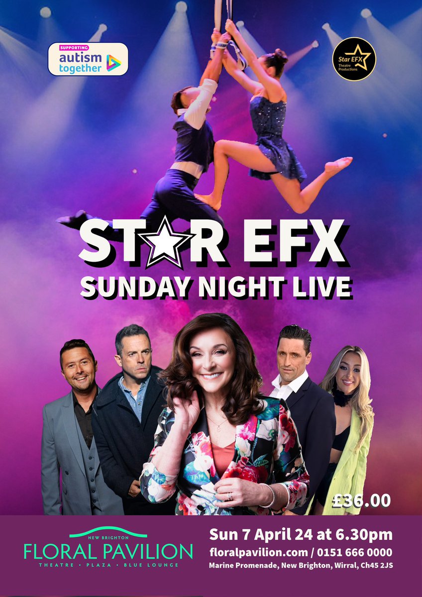 Very much looking forward to hosting this exciting event on Sunday, 6.30pm at The @FloralPavilion ♥️💃🏻 it’s going to be a fun night full of entertainment. X Get your tickets here floralpavilion.com/event/star-efx…. Xx
