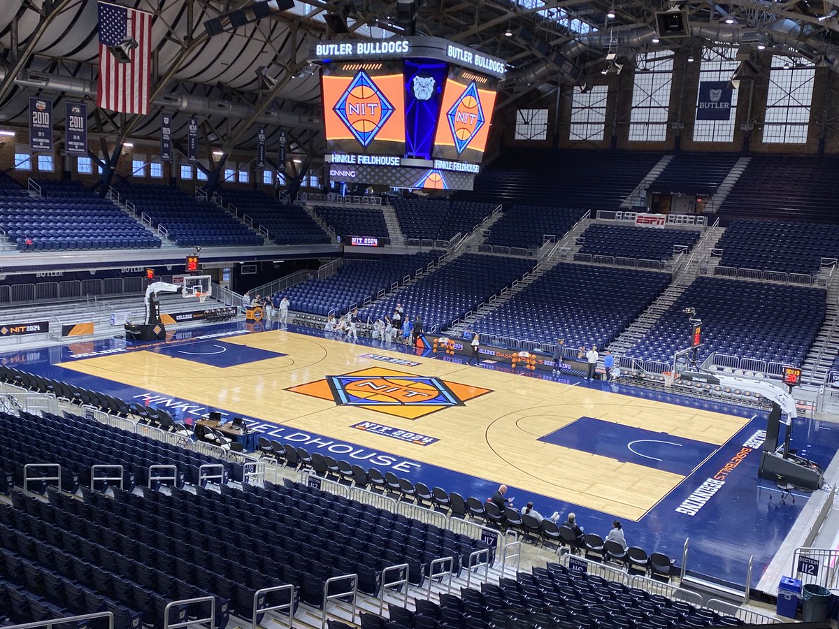 The Cathedral is ready 🏀 #NIT2024