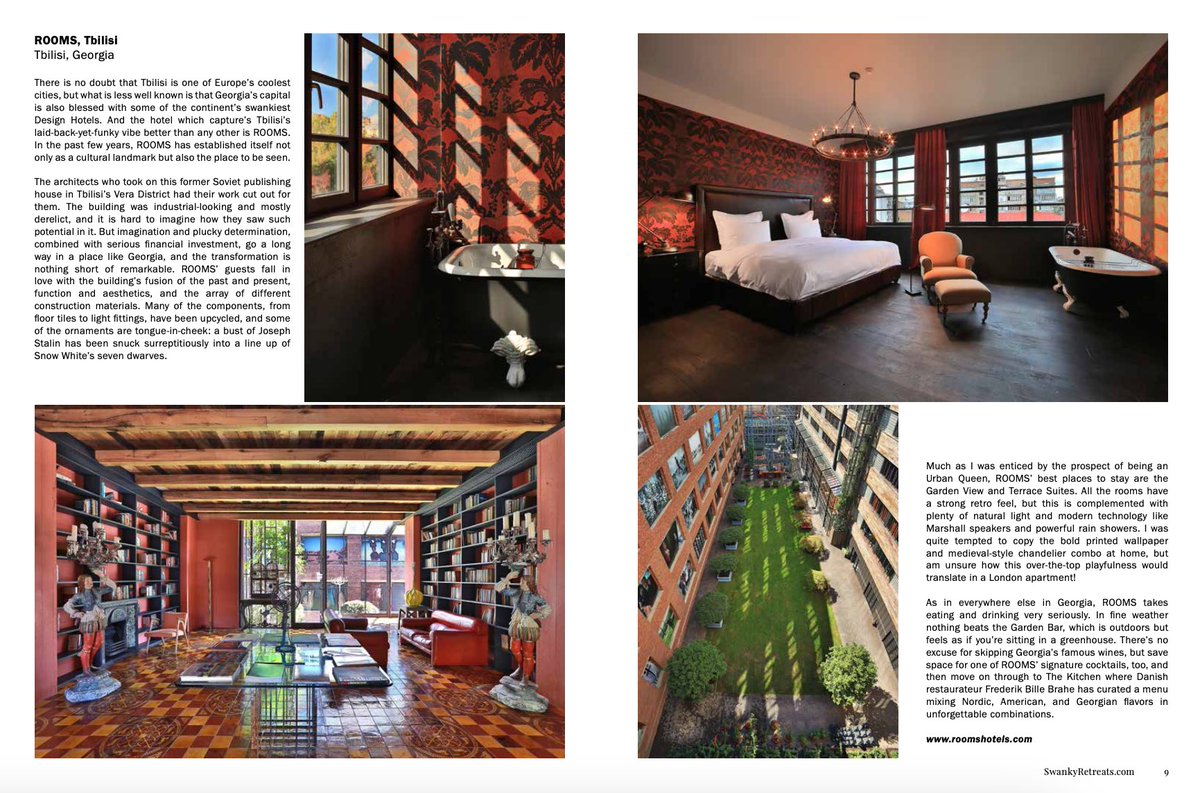 Look at @artynumpty’s gorgeous write up about Rooms Tbilisi! #presstrip with @georgiatravel_