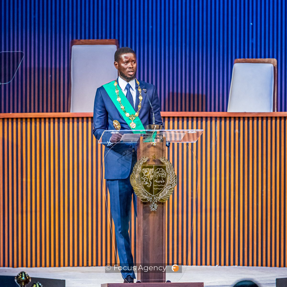 echgueye's tweet image. Un moment historique pour le Sénégal alors que Monsieur Bachirou Diomaye Faye vient de prêter serment en tant que 5e président de la République. Son investiture marque le début d'une nouvelle ère de leadership et d'opportunités pour notre nation. Félicitations à Son Excellence…