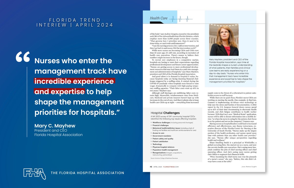 Florida Hospital Association tweet media