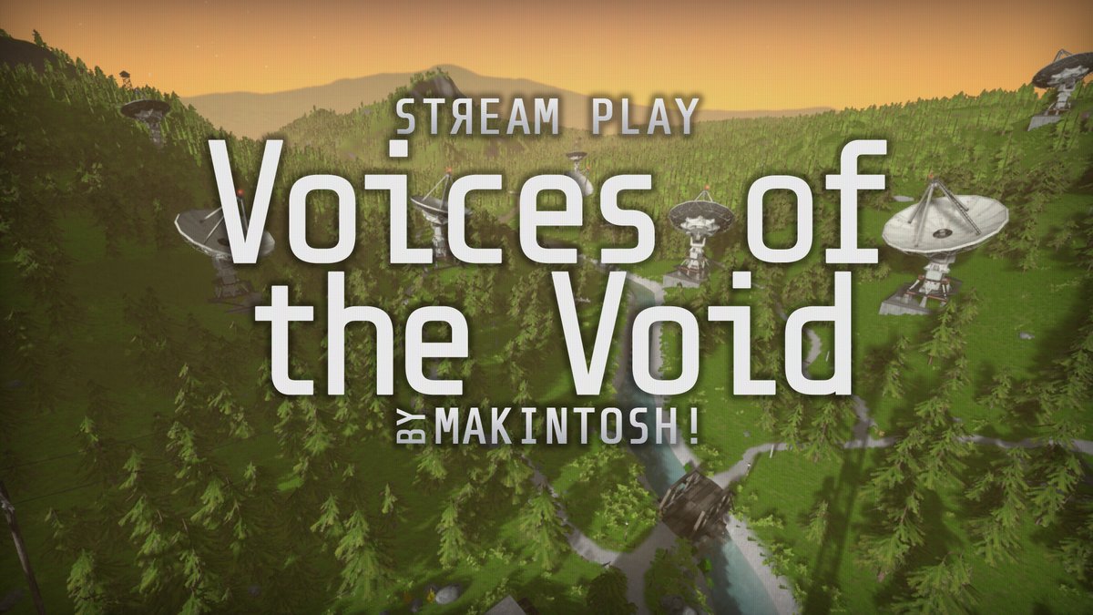 Chcecie się dowiedzieć jak brzmi otchłań Kosmosu i jakie tajemnice skrywa? W takim razie zapraszam Was Wszystkich bardzo serdecznie w najbliższy piątek [tj.05/04/24] na godz.20:00 (UTC+01:00) 💙! #stream #streamplay #VoicesoftheVoid #VotV #zaproszenie youtube.com/live/x2vZDYkOr…