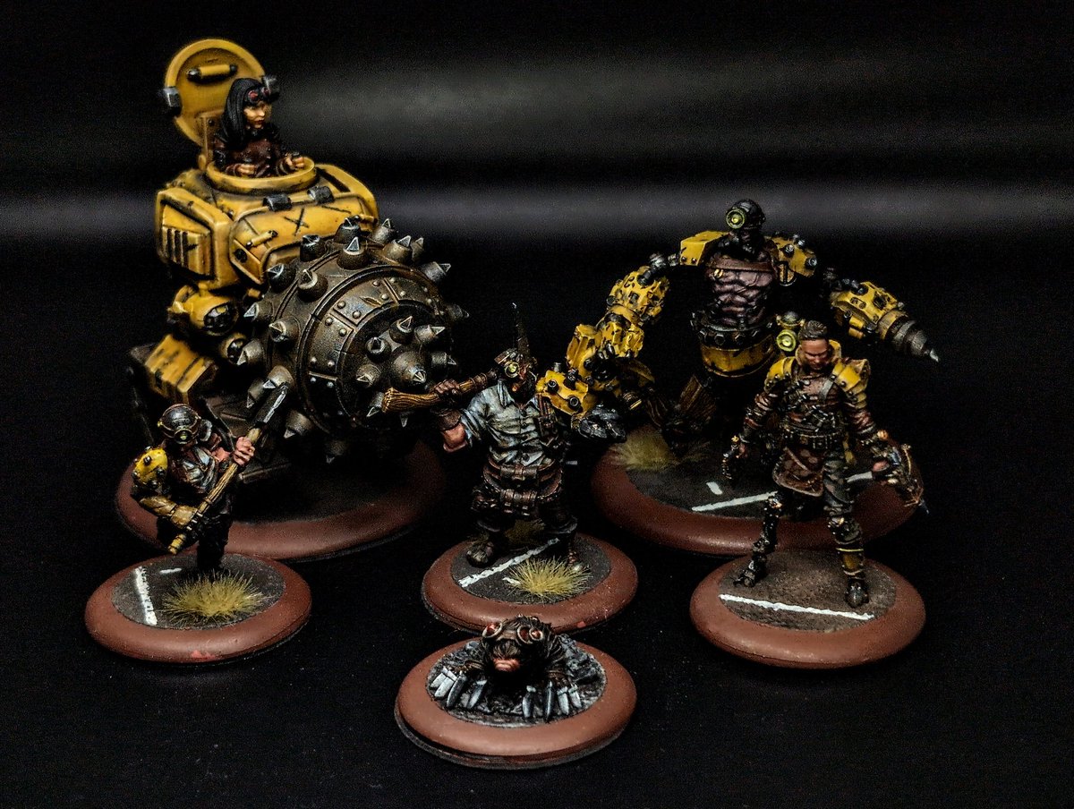 Madrox6's tweet photo. My Starting 6 Miners Guild
#guildball #steamforgedgames https://t.co/123k9bresG