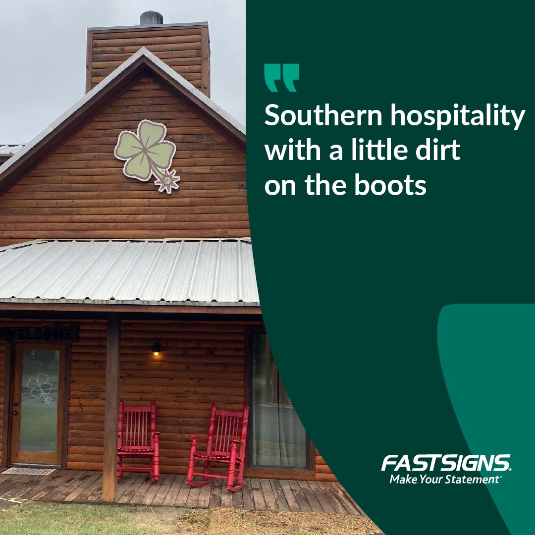 Immerse yourself in true Southern hospitality with a hint of rustic charm! From custom entrance signs to intriguing outdoor displays, let's make your first impression count with signage that radiates hospitality. spr.ly/6013ZFULF #FASTSIGNS #MakeYourStatement #Hospitality