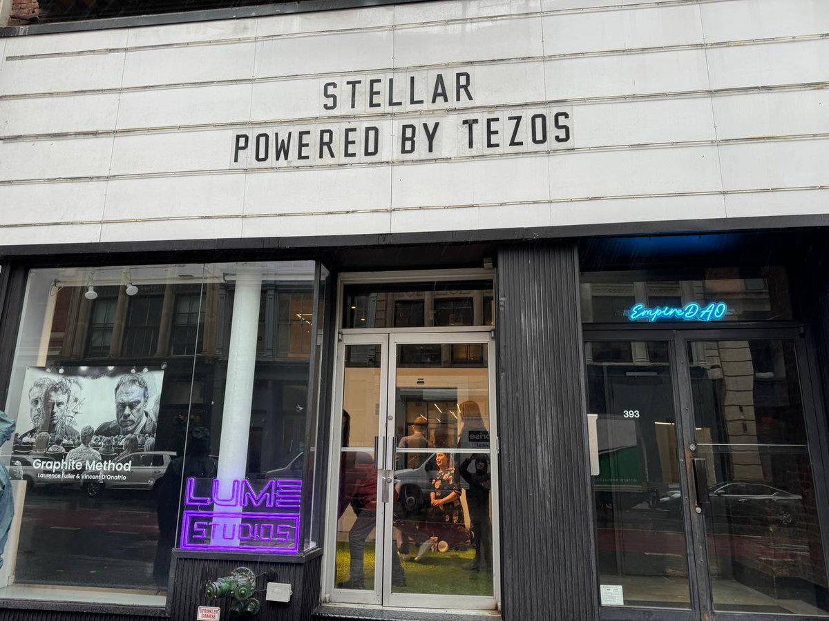 Come check out STELLAR, powered by Tezos and sponsored by Tezos Commons. This immersive art experience is something you don't want to miss! eventbrite.ca/e/stellar-an-i…