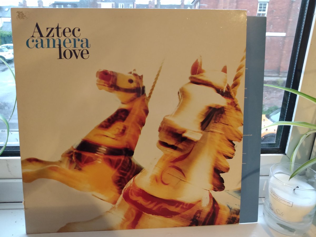 #Top15FaveAlbums Day 2: unranked Aztec Camera: Love Brings happy memories of uni in '87 when this album was rarely off the turntable. I could have picked other albums by the band but this one means the most to me
